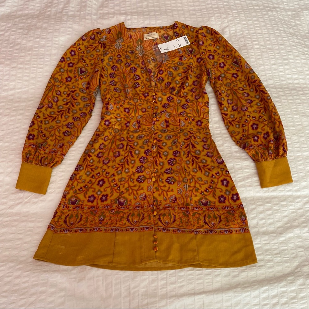 1960s/1970s style urban outfitters mini dress